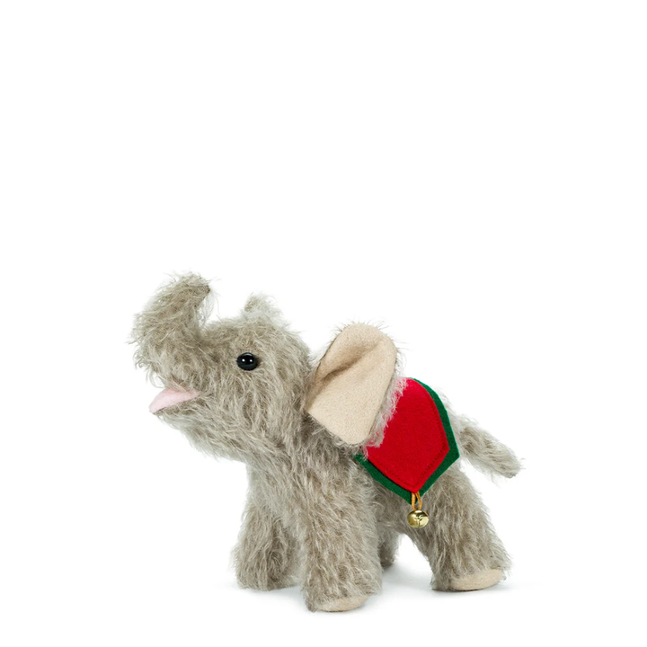 Merrythought Little Jumbo  8 Limited Edition Mohair Circus Elephant – 300 Pieces