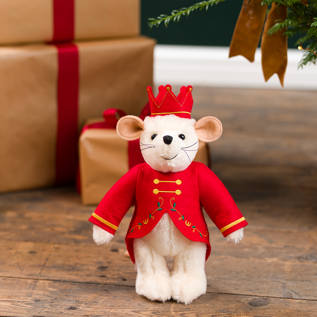 Merrythought King Mouse – Limited Edition Mohair Collectible (200pcs)