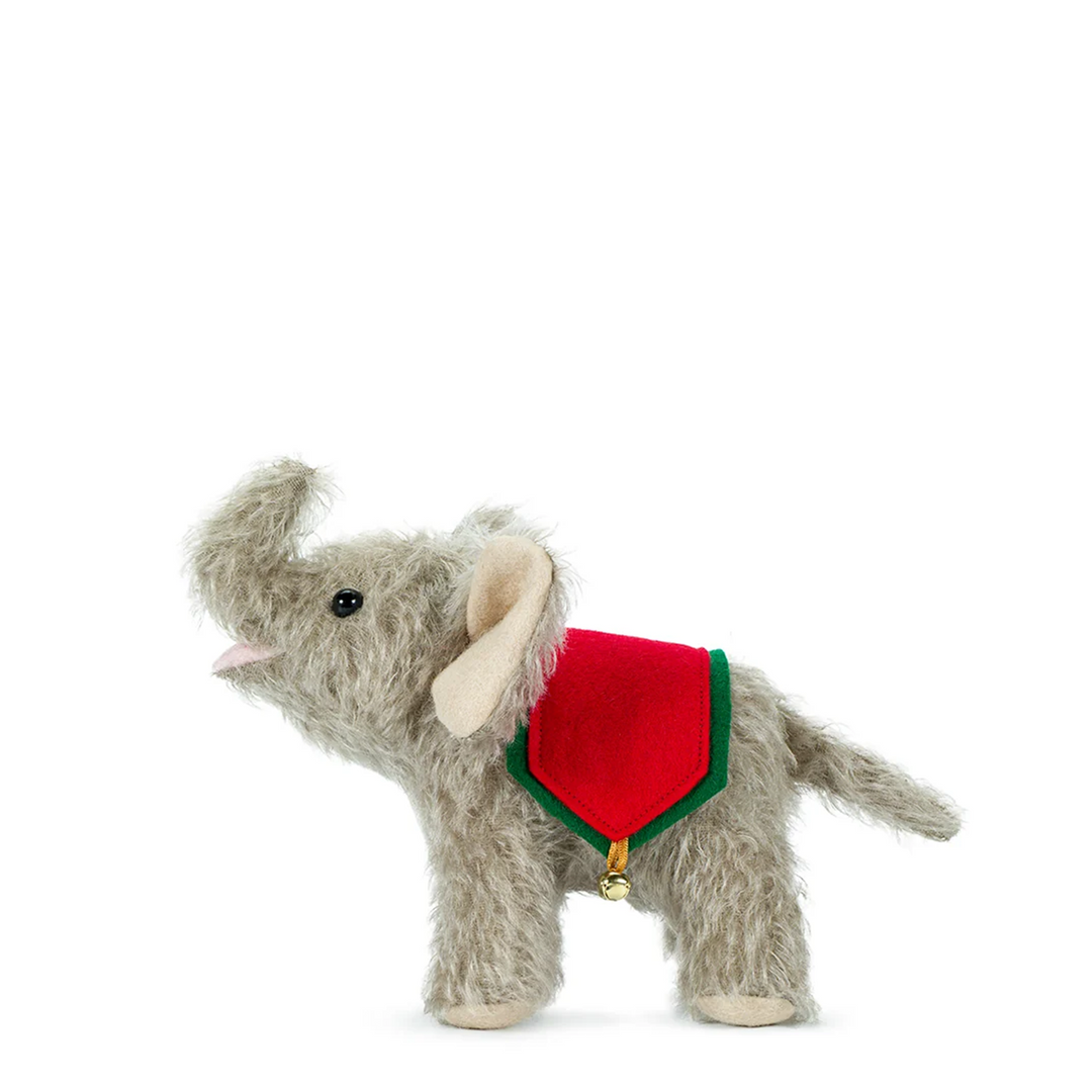 Merrythought Little Jumbo  8 Limited Edition Mohair Circus Elephant – 300 Pieces