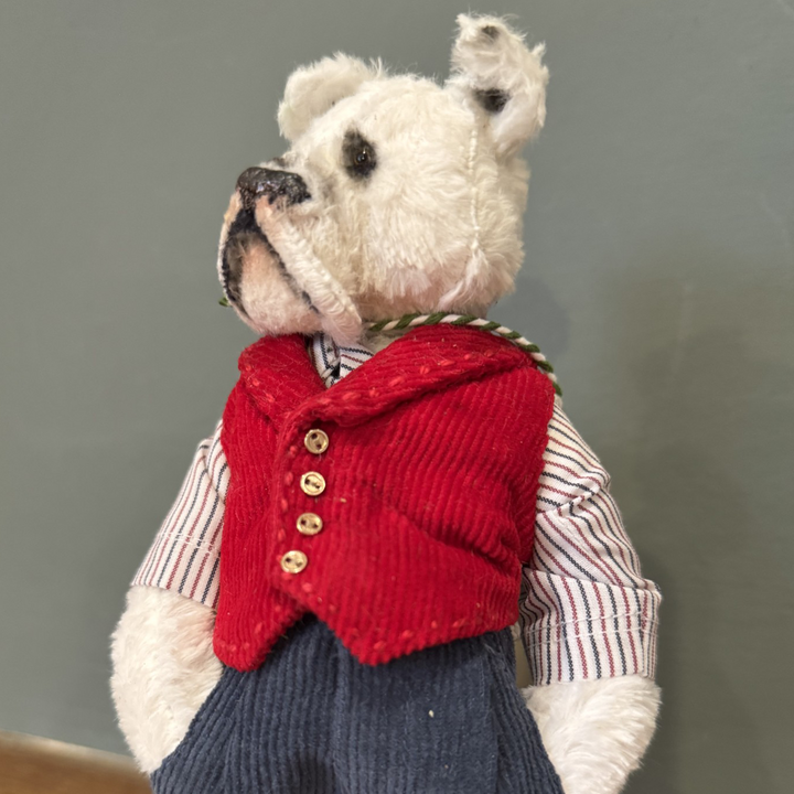 Out of The Woods Bears Billy Bulldog 7" – One of a Kind Handmade Artist Bear Collectible