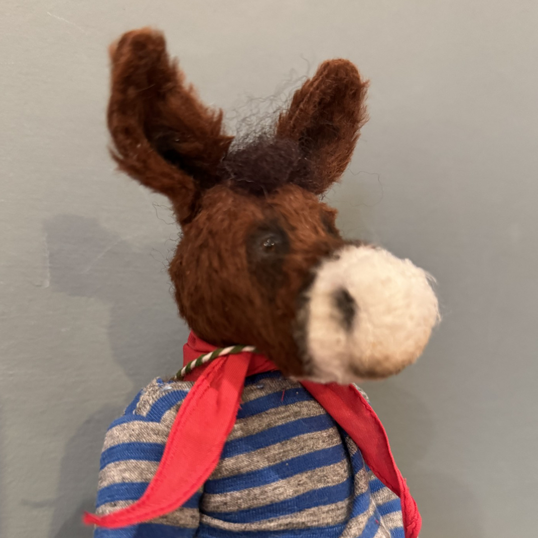 Out of The Woods Bears Dylon the Donkey – One of a Kind Handmade Artist Collectible 7"