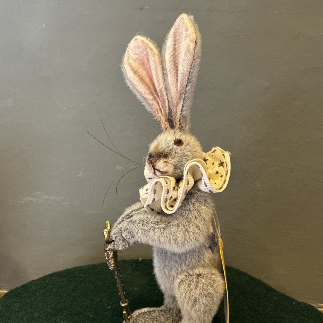 Puzzle Bears - Grey Rabbit with key