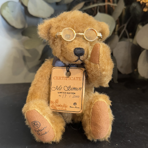 Robin Rive Mr Simon - Pre-Loved Teddy Bear – Asquiths Bearpawium