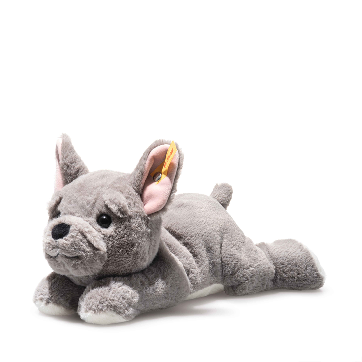 Steiff Brie French Bulldog | Snuggly Soft Plush Dog with Button in Ear