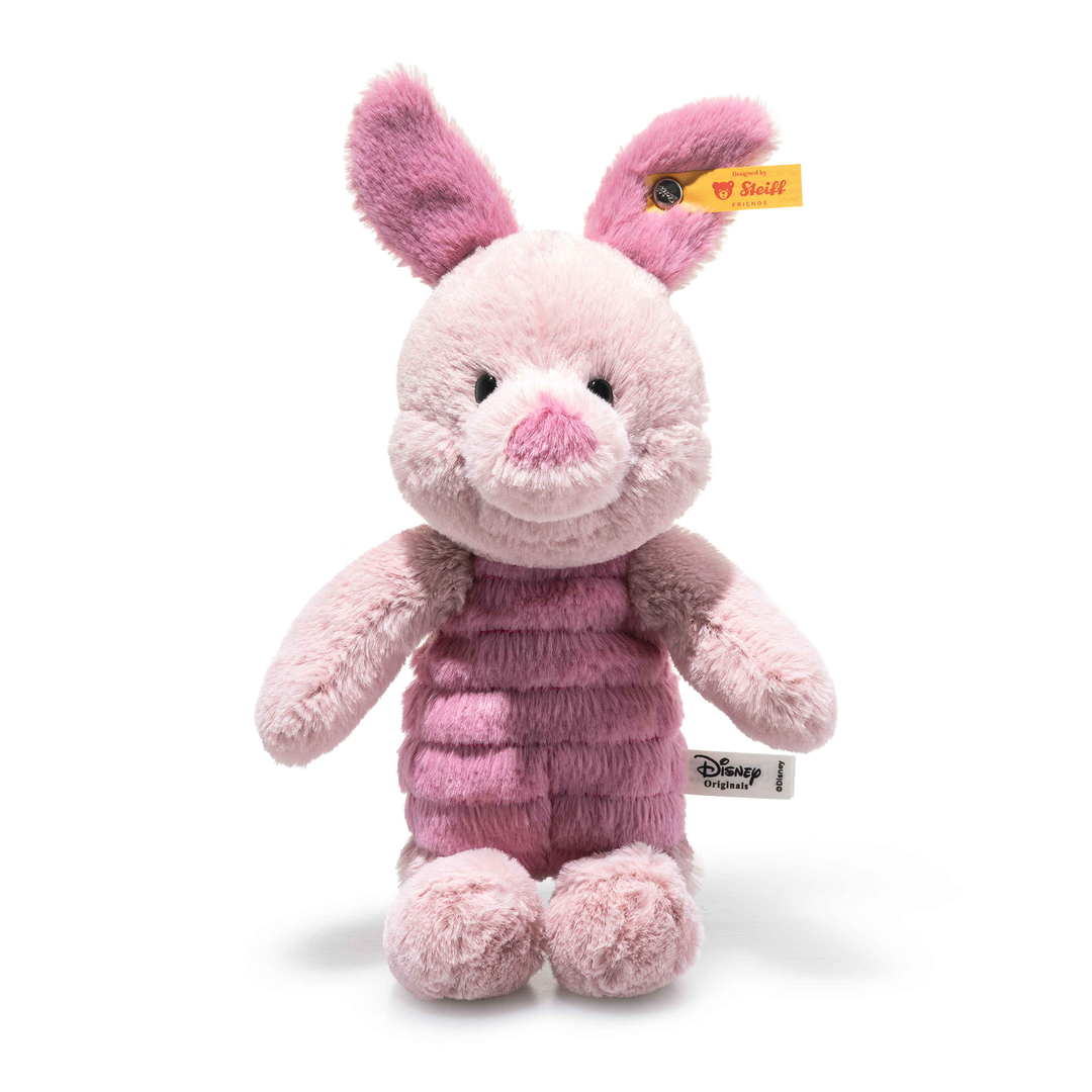 Steiff Disney Originals Piglet Soft Toy 20cm – Winnie the Pooh Plush Character