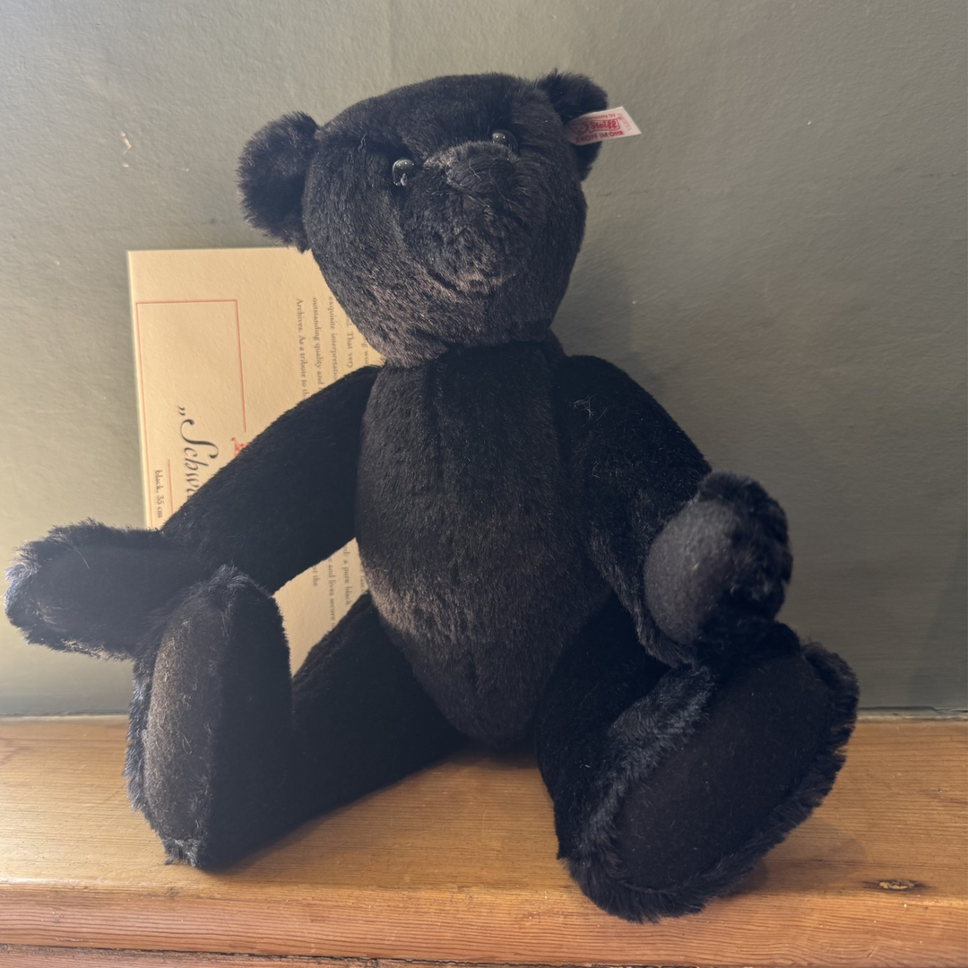 Steiff Schwarzbär Black Bear 2001 | Limited Edition No. 892 of 1,500 | UK Exclusive | Ref. 660627 | 36cm Mohair Teddy Bear