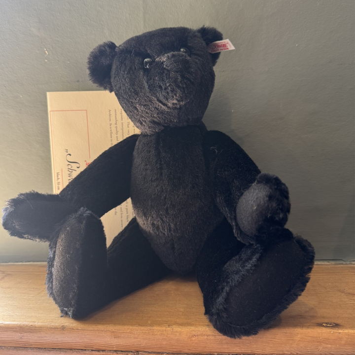 Steiff Schwarzbär Black Bear 2001 | Limited Edition No. 892 of 1,500 | UK Exclusive | Ref. 660627 | 36cm Mohair Teddy Bear