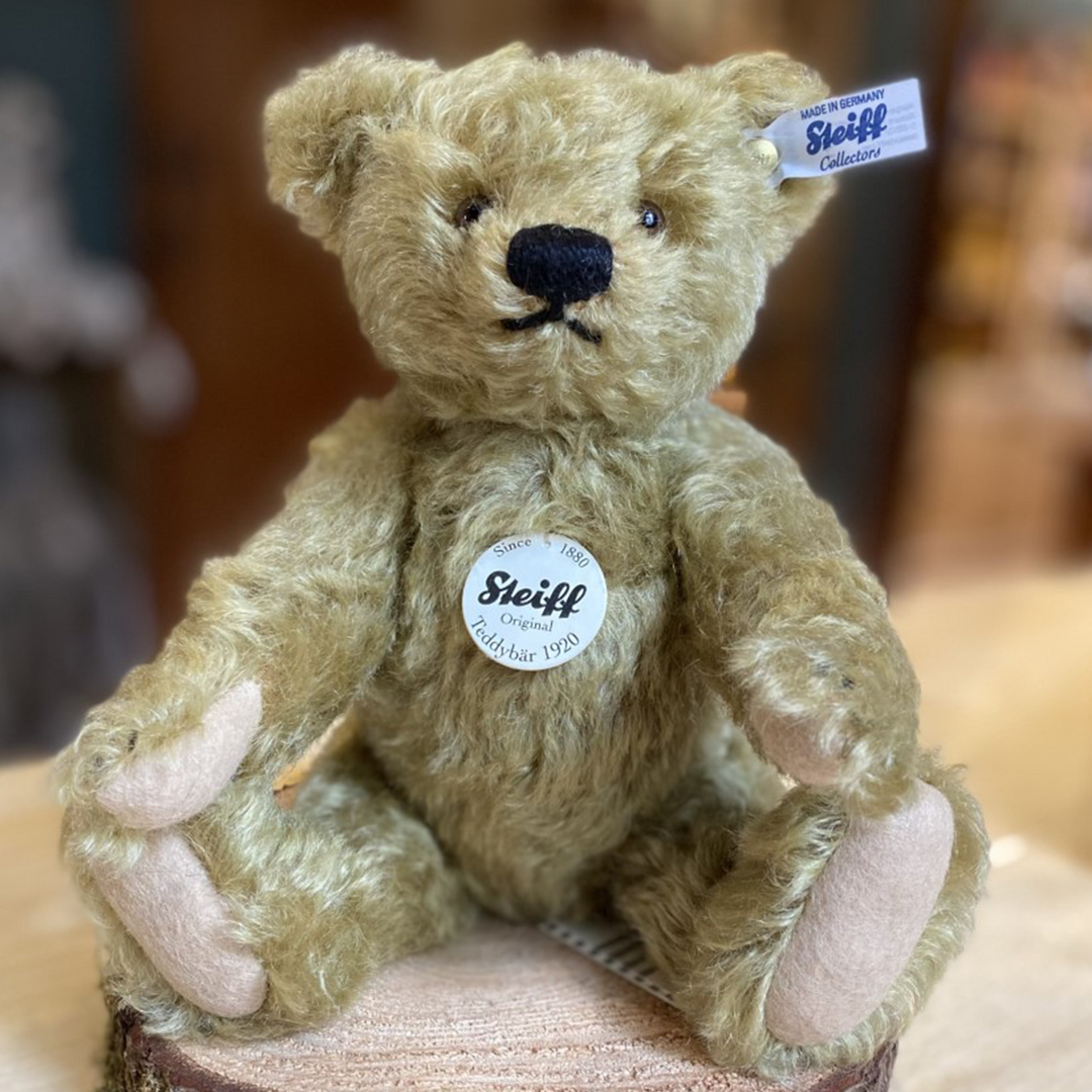 Dog Steiff Classic Steiff Classic 1920 Teddy Bear Light Brown Dog Steiff Classic Steiff Classic 1920 Teddy Bear Light Brown