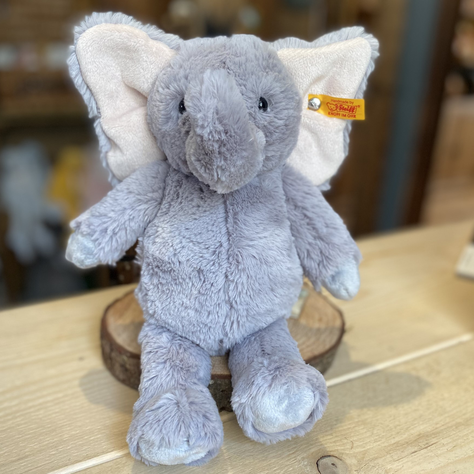 Steiff cheap blue elephant