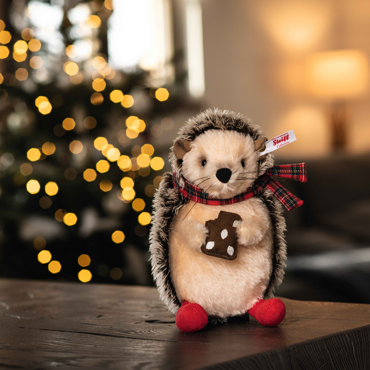 Ivo Hedgehog with Christmas Cookie
