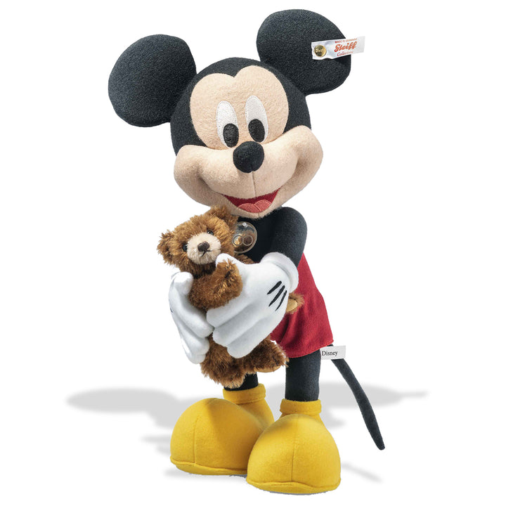 Steiff 100th Anniversary Disney Mickey Mouse with Teddy Bear Limited Edition.