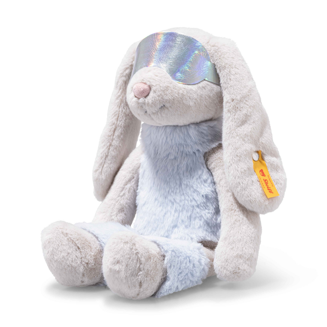 Steiff Hoppie Rabbit Skier – 27 cm Soft Plush Bunny in Winter Outfit