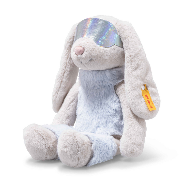 Steiff Hoppie Rabbit Skier – 27 cm Soft Plush Bunny in Winter Outfit