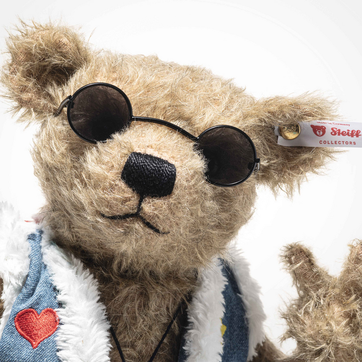 Steiff Rocks! Woodstock Teddy Bear – Limited Edition 1969