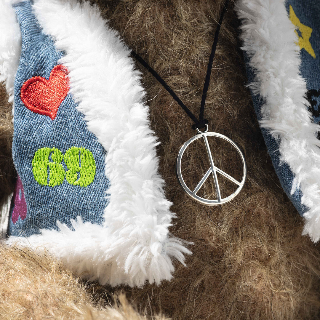 Steiff Rocks! Woodstock Teddy Bear – Limited Edition 1969