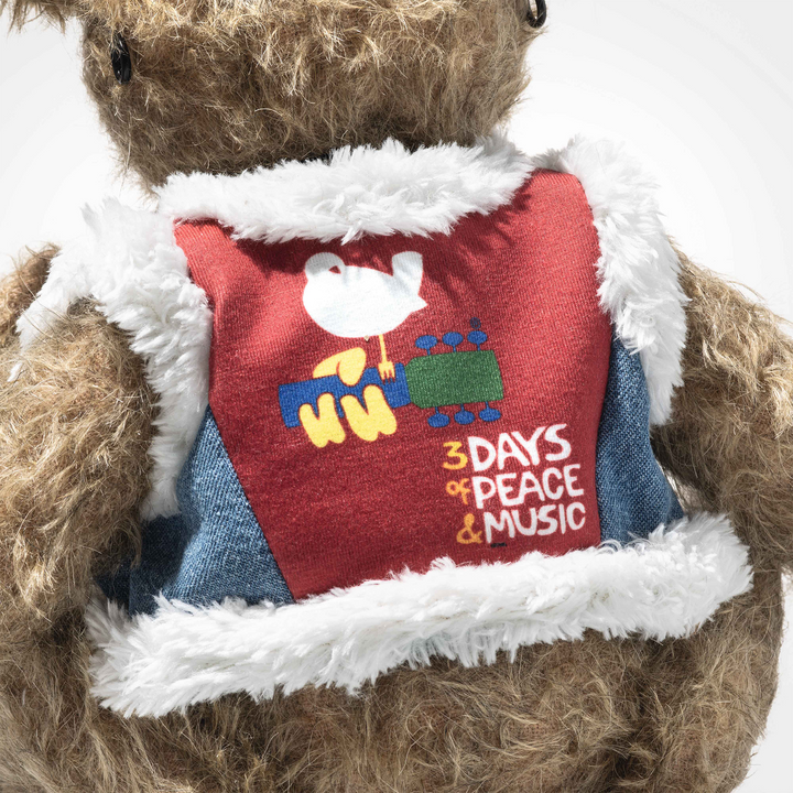Steiff Rocks! Woodstock Teddy Bear – Limited Edition 1969