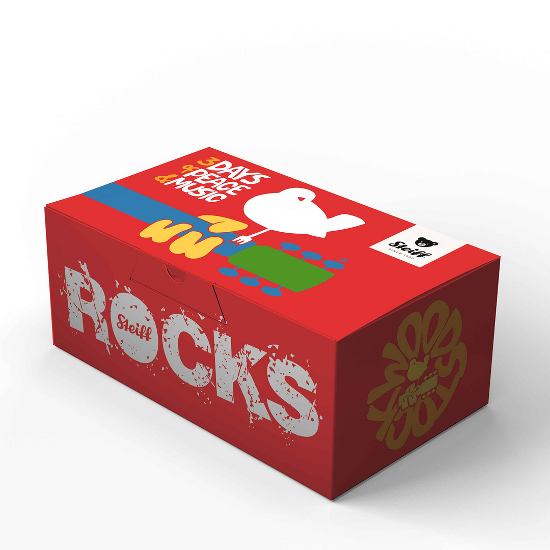 Steiff Rocks! Woodstock Teddy Bear – Limited Edition 1969