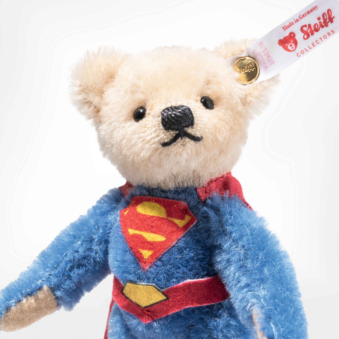 Steiff Superman Mini Teddy Bear | 10cm Limited Edition of 1,938