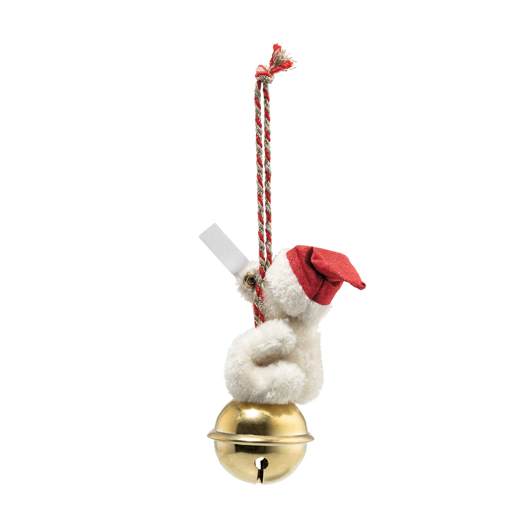 Steiff Teddy Bear Ornament on Bell – Limited Edition Christmas Steiff Teddy Bear Ornament on Bell – Limited Edition Christmas