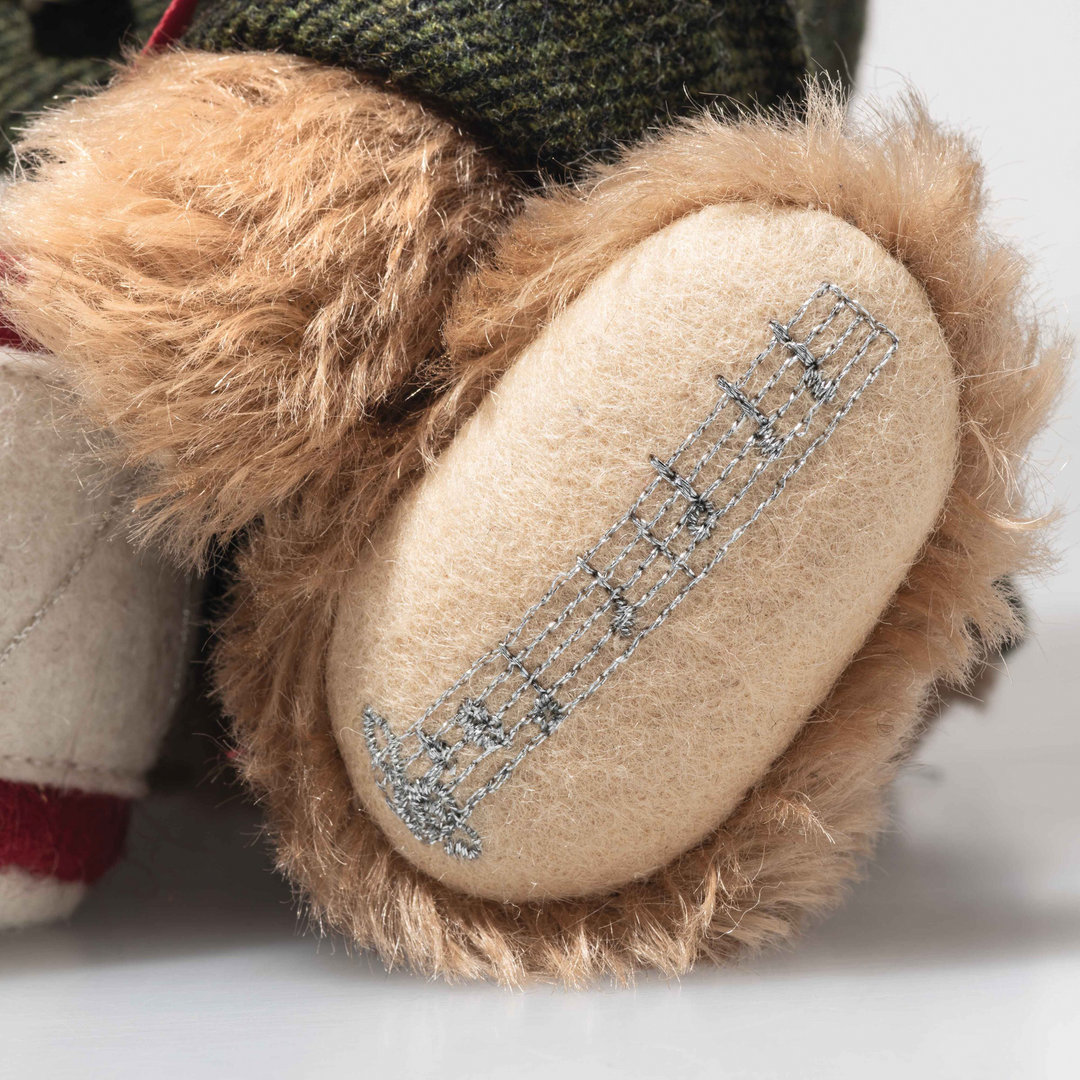 Steiff Little Drummer Boy Teddy Bear – Limited Edition Musical Mohair Collectible 28cm