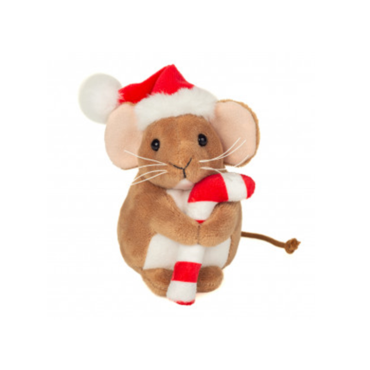 Teddy Hermann Mouse with Candy Cane