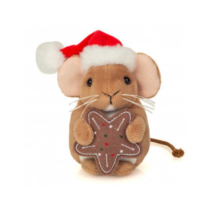 Teddy Hermann Mouse with Gingerbread Cookie