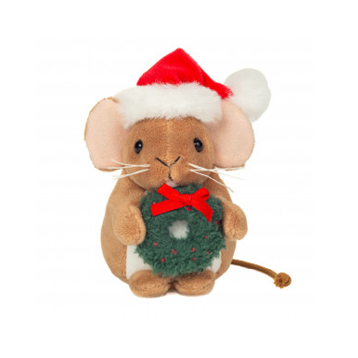 Teddy Hermann Mouse with Candy Cane