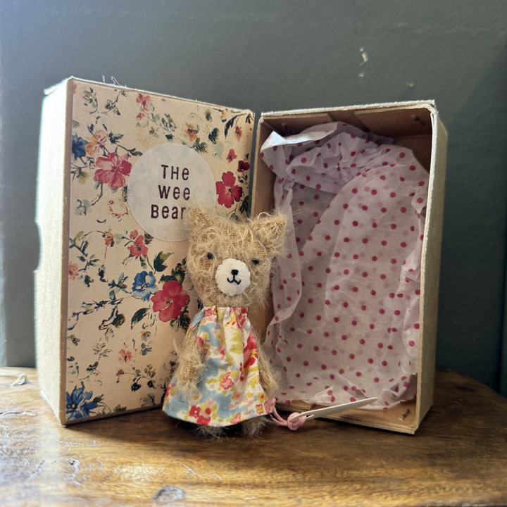 The Wee Bears - Evelyn | Handmade Mohair Bear | Asquiths
