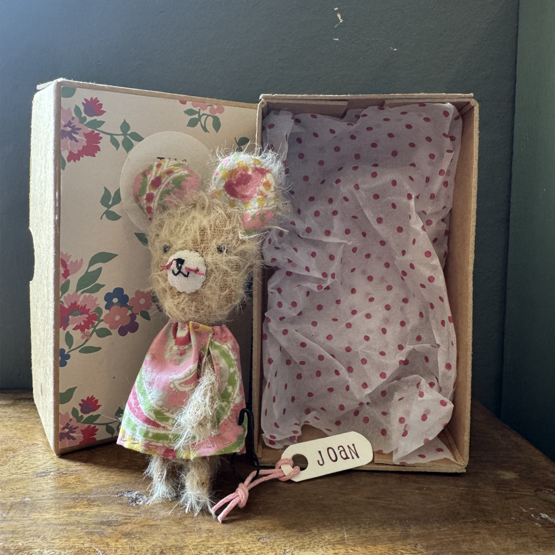 The Wee Bears - Joan | Handmade Mohair Bear | Asquiths