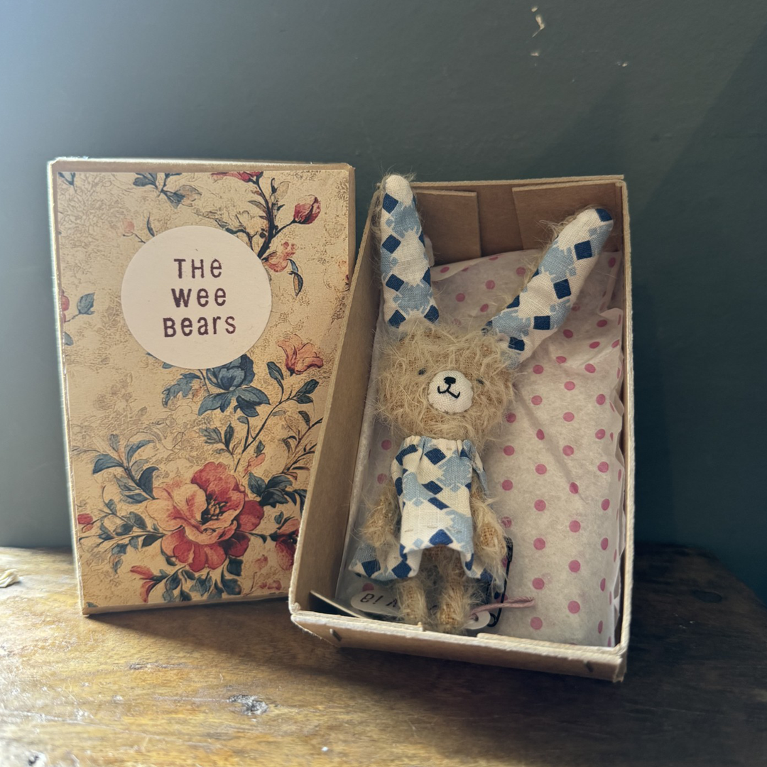 The Wee Bears - Olivia | Handmade Mohair Bear | Asquiths