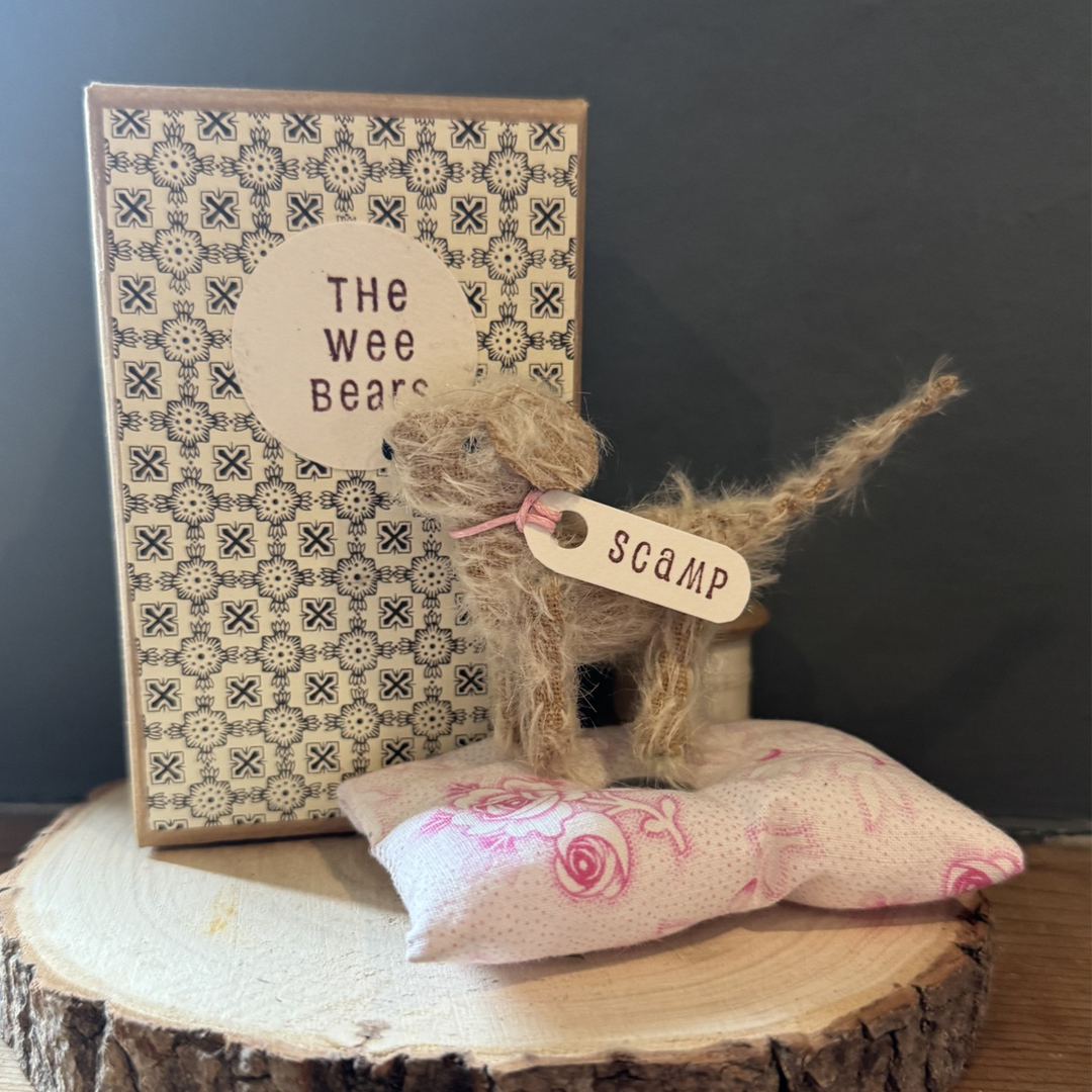The Wee Bears - Scamp | Handmade Mohair Bear | Asquiths