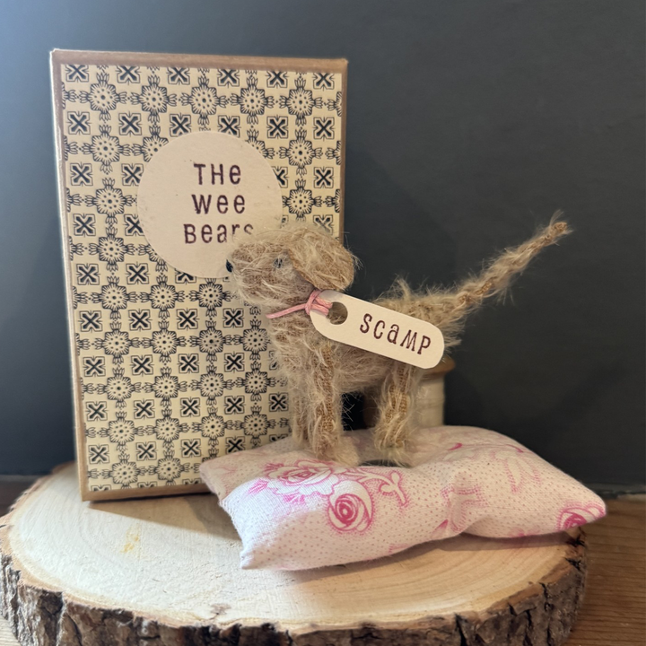 The Wee Bears - Scamp | Handmade Mohair Bear | Asquiths
