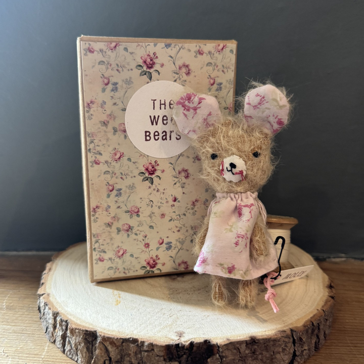 The Wee Bears - Molly | Handmade Mohair Bear | Asquiths