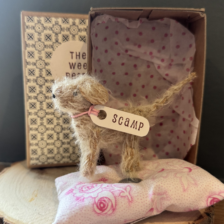 The Wee Bears - Scamp | Handmade Mohair Bear | Asquiths