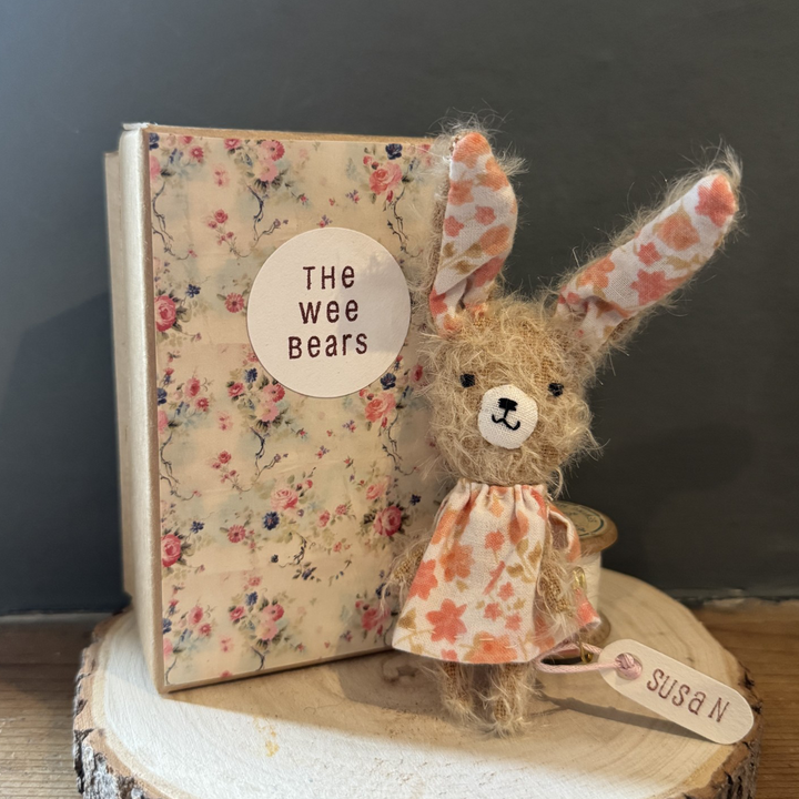 The Wee Bears - Susan | Handmade Mohair Bear | Asquiths