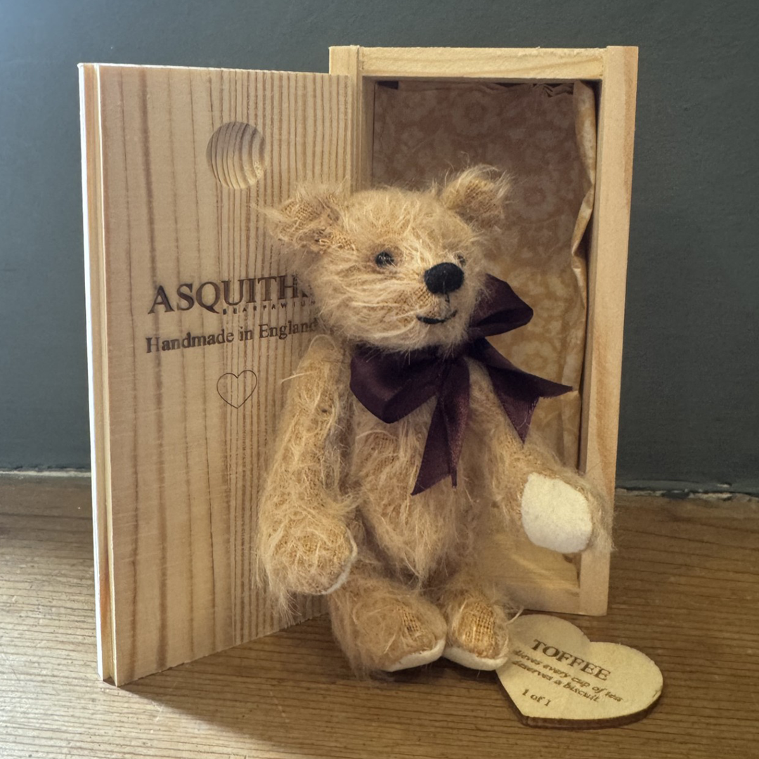 Toffee  Handmade Mohair Teddy Bear | Asquiths Little Bear Collection