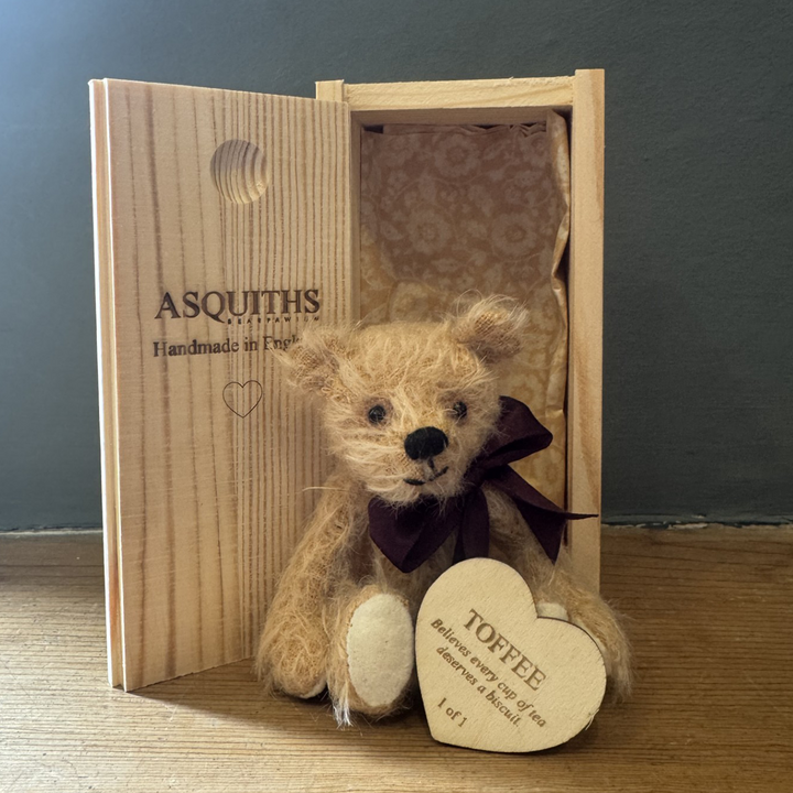 Toffee  Handmade Mohair Teddy Bear | Asquiths Little Bear Collection