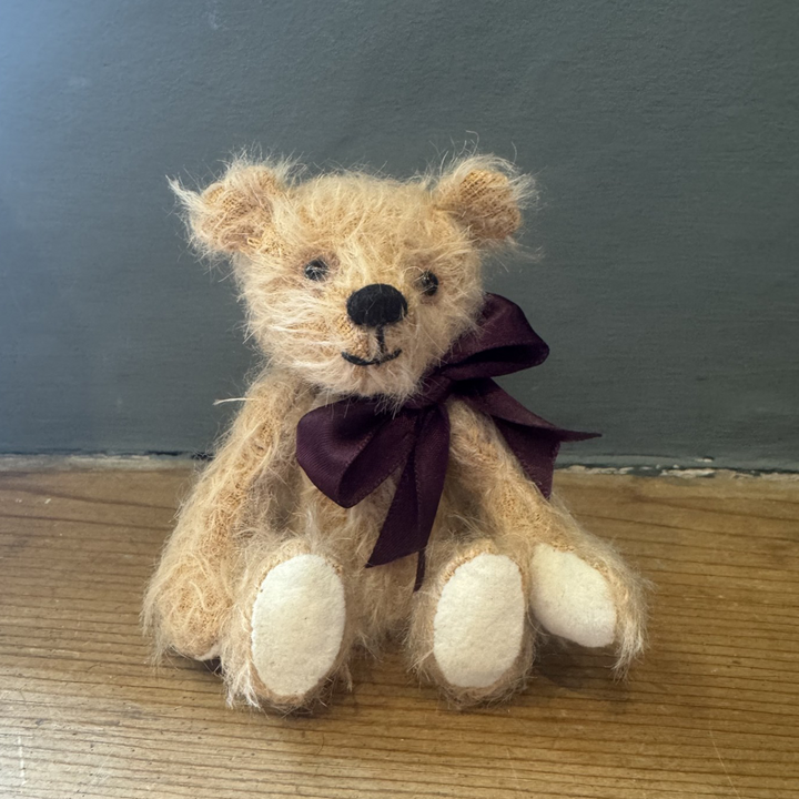 Toffee  Handmade Mohair Teddy Bear | Asquiths Little Bear Collection