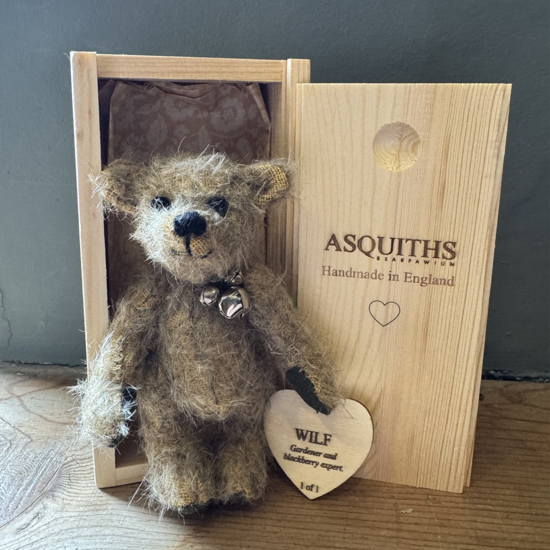 Wilf Handmade Mohair Teddy Bear | Asquiths Little Bear Collection