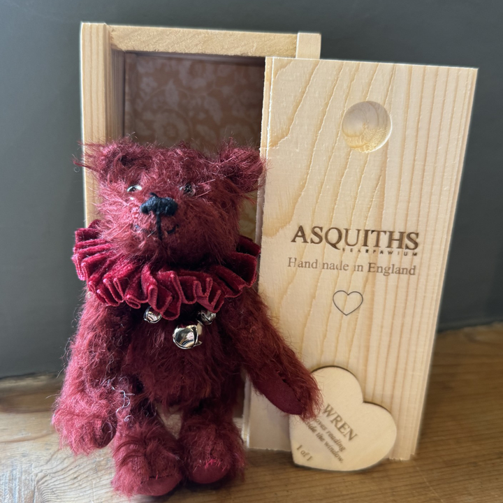 Wren Handmade Mohair Teddy Bear | Asquiths Little Bear Collection