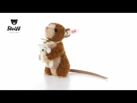 Steiff Paul Mouse with Teddy Bear Petsy