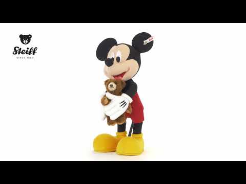 Steiff 100th Anniversary Disney Mickey Mouse with Teddy Bear Limited Edition.