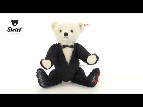 Steiff James Bond Dr No MUSICAL Bear Limited Edition