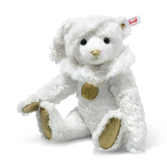 Steiff Teddies for tomorrow White Christmas Teddy bear