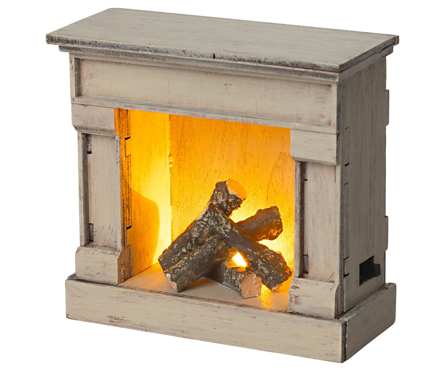 Maileg Miniature Fireplace off white