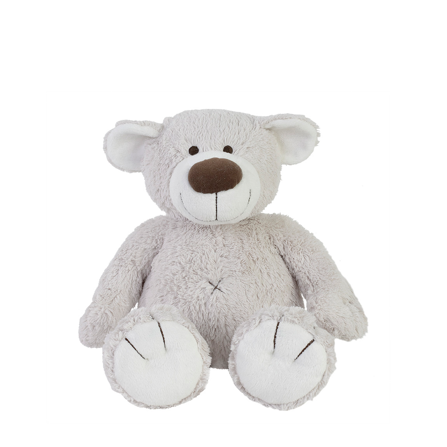 Teddy Bear Baggio No1 (22cm) from Happy Horse is very soft and super cuddly .  He is light fawn in colour with a large brown nose and friendly smile.