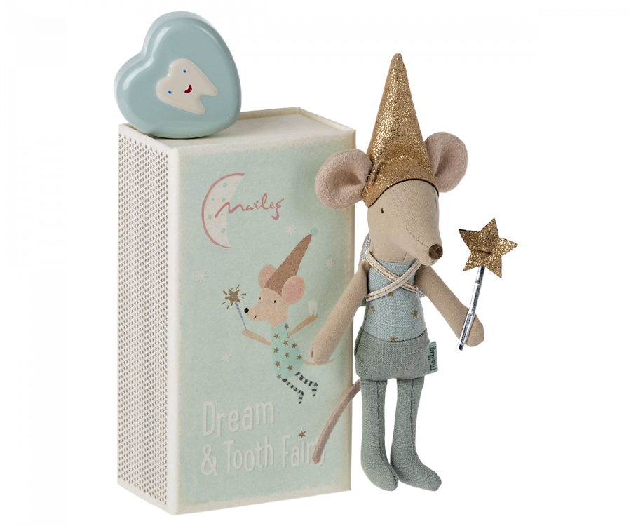 Maileg Tooth Fairy Mouse - Blue