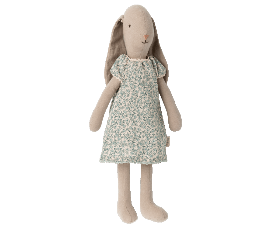 Maileg Bunny with Green Dress - Size 2