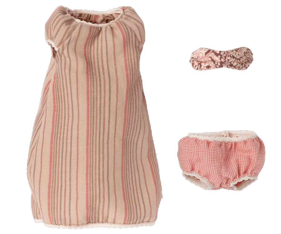 Maileg Medium Mouse - Nightgown Set