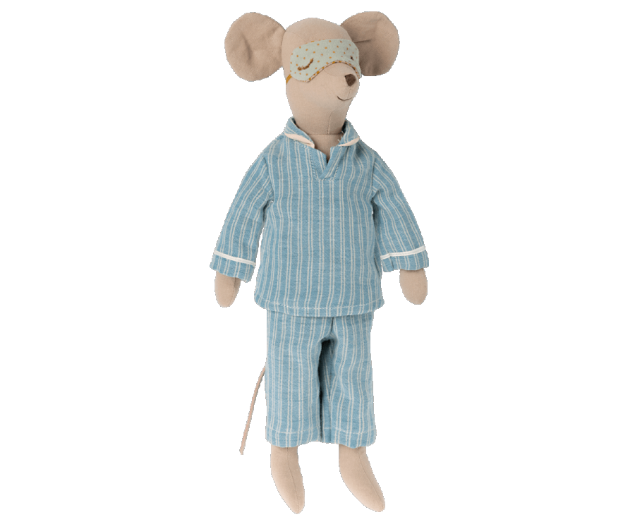 Maileg Medium Mouse - Pyjamas